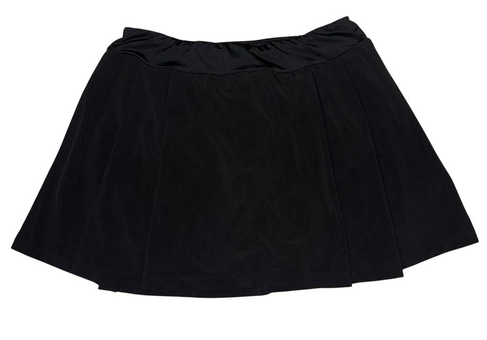 Beyond Yoga Skort Skirt Shorts Womens Medium Black Pickleball Yoga Active Preppy
